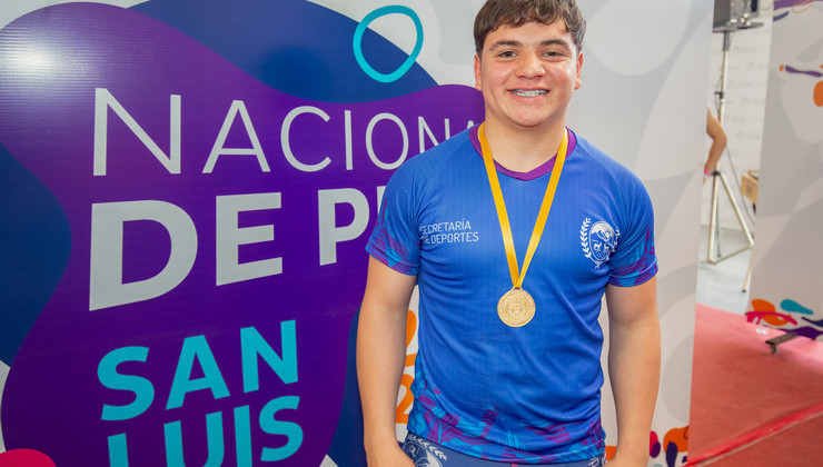 El “Torito” Zalazar ganó tres medallas de oro