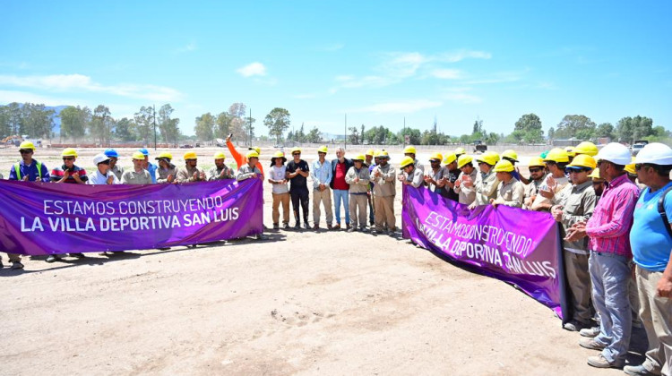 Paso a paso, la Villa Deportiva San Luis empieza a hacerse realidad