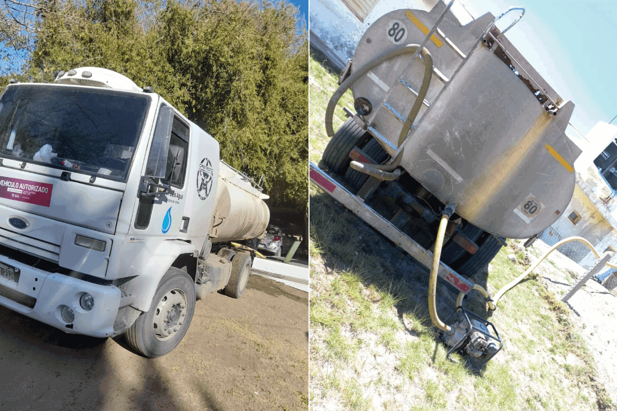 Como respuesta al contexto hídrico provincial, San Luis Agua dispone de camiones hidrantes a los usuarios de agua cruda