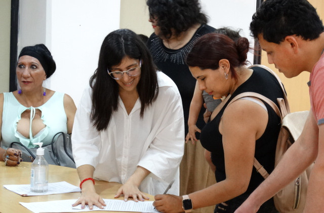 Un día histórico para una agrupación que hace trabajo social y lucha por los Derechos LGBTIQ+  