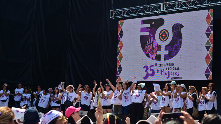 Comenzó el 35° Encuentro Nacional de Mujeres