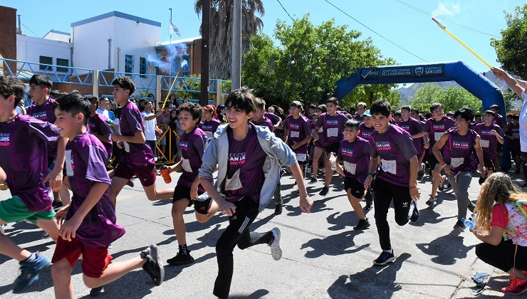 Con una gran convocatoria, se celebró la última fecha del “Recorre San Luis Sonriendo”