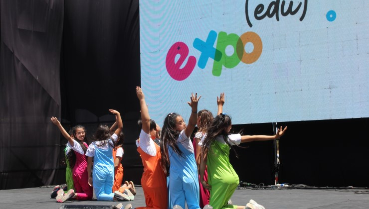 Expo Edu: las escuelas se lucieron en el plano artístico