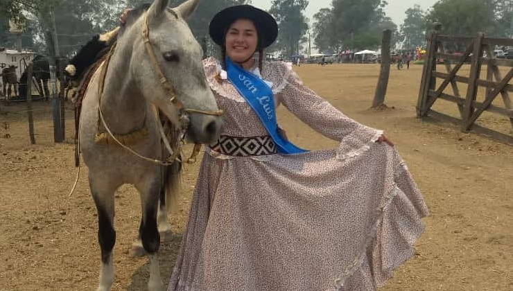 Patricia Tobares, la joven de San Martín que representó a la provincia en Jujuy