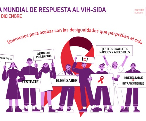Este 1° de diciembre se conmemora el Día Mundial de Respuesta al VIH-SIDA