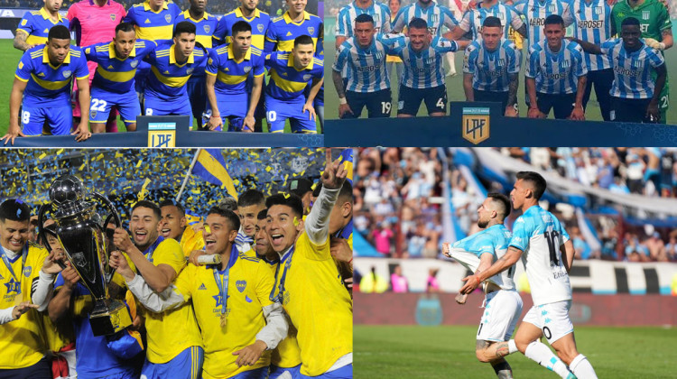 Histórico: Boca y Racing jugarán por el Trofeo de Campeones en La Pedrera