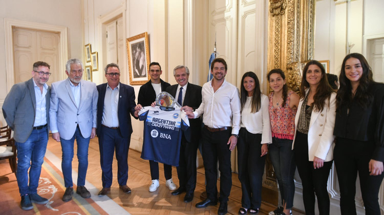 Alberto Rodríguez Saá presentó a San Luis como sede del mundial de Pelota Vasca en la Nación