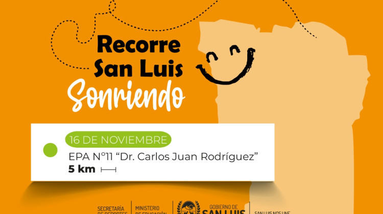 Este miércoles se llevará a cabo la última correcaminata de “Recorre San Luis Sonriendo”