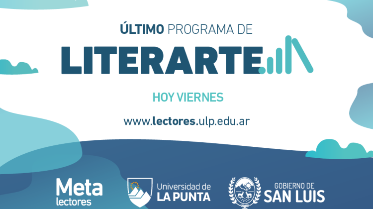 Este viernes sale al aire el último programa del año de Literarte