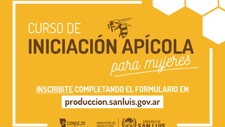 Se realizará un curso de iniciación apícola para mujeres de la provincia