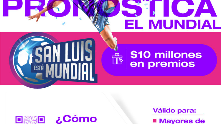 “San Luis está Mundial”, una propuesta para jugar y ganar junto a la Selección Argentina