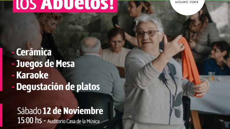 Se viene otra jornada de alegría con “La Tarde de los Abuelos” en Villa Mercedes