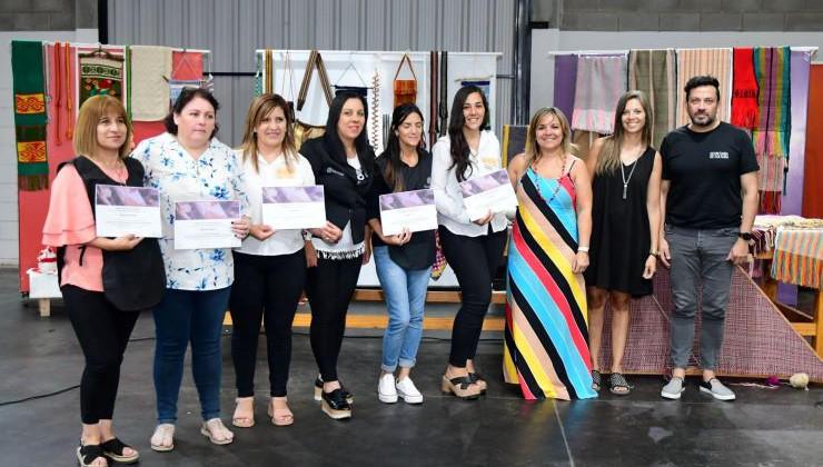 El Centro Cultural y de Producción de Tejido Artesanal “Tecla Funes” celebró su cuarto aniversario