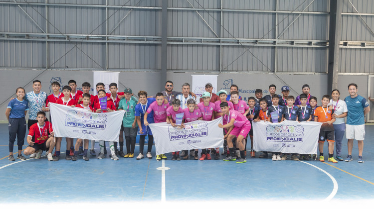 Juegos Deportivos Provinciales: se coronaron los campeones del futsal