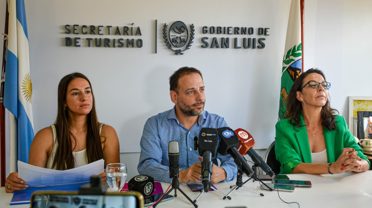 Presentaron la agenda turística, cultural y deportiva de San Luis