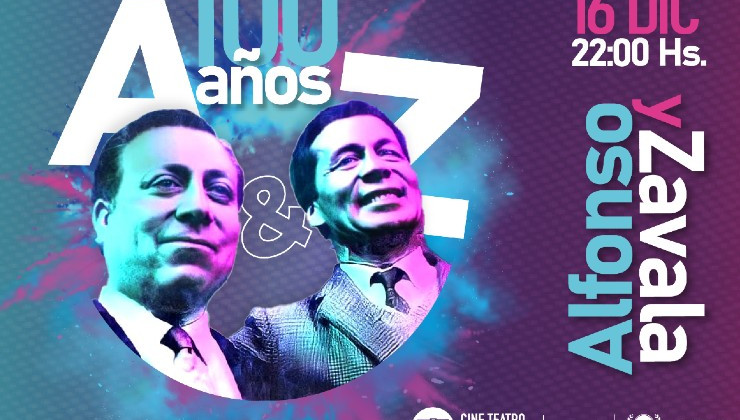 Se viene un gran homenaje a Alfonso y Zavala en el Cine Teatro San Luis