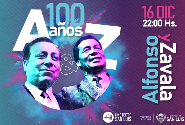 Se viene un gran homenaje a Alfonso y Zavala en el Cine Teatro San Luis