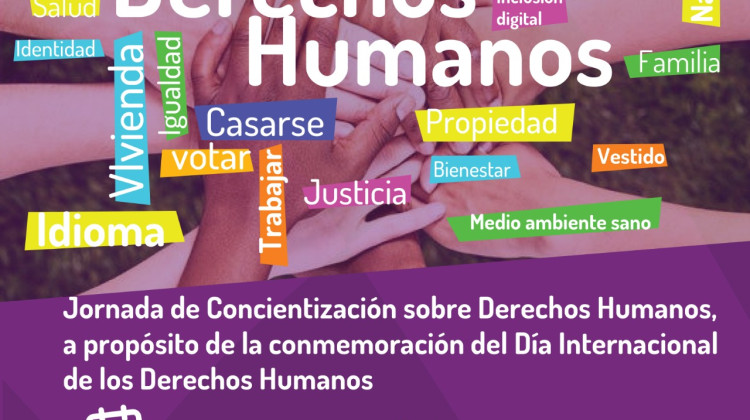 La Casa de los Derechos Humanos dará charlas en escuelas y una jornada de concientización