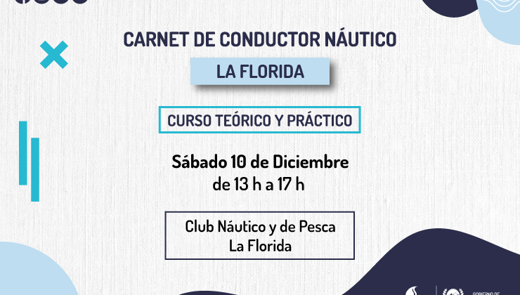 San Luis Agua brindará el último Curso de Carnet de Conductor Náutico del año