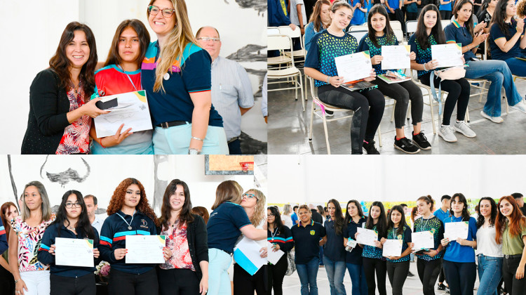 Realizaron la entrega de premios del concurso de cuentos impulsado por la Escuela “Maestra Rosenda Quiroga”