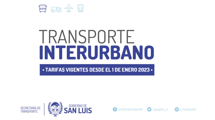 Desde este domingo regirá una adecuación de tarifa para el transporte interurbano