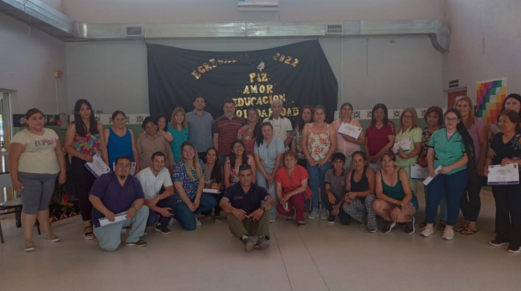 Salud participó del Primer Encuentro Intercultural Comunidad Huarpe Guanacache