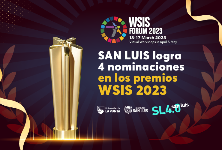 San Luis nuevamente es distinguido con cuatro nominaciones a los premios WSIS