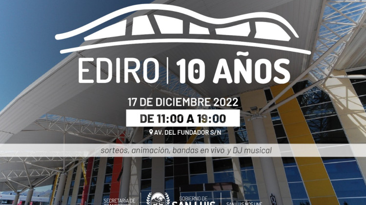 La EDIRO festejará su décimo aniversario este sábado