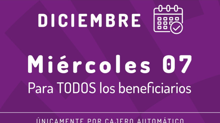 Este miércoles cobrarán los beneficiarios de Inclusión 