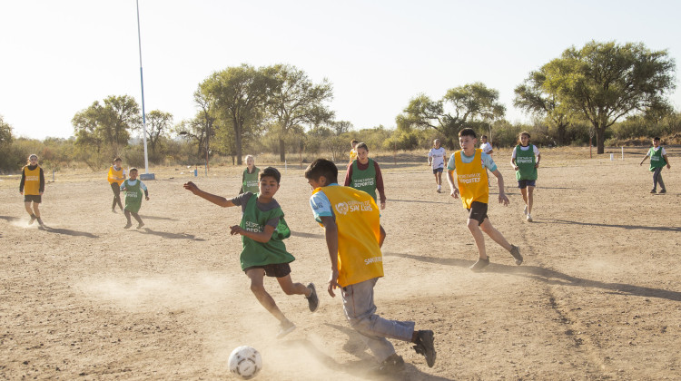 Llegaron las escuelas deportivas barriales al sur de la ciudad de San Luis