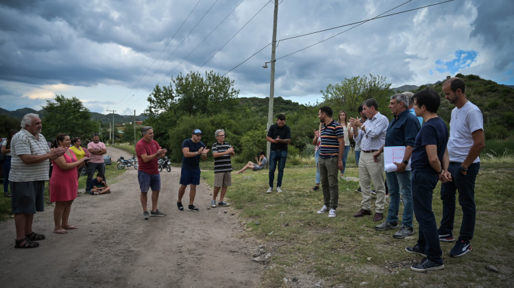 Potrero de los Funes: 189 familias más contarán con gas natural en sus domicilios