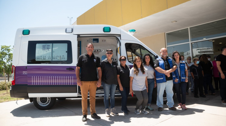 Cuatro ambulancias se sumaron a la renovada flota sanitaria de San Luis, La Toma y La Pedrera