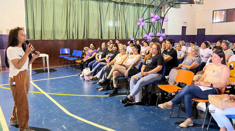 La Secretaria de la Mujer, Diversidad e Igualdad con el eje puesto en el acompañamiento y el futuro