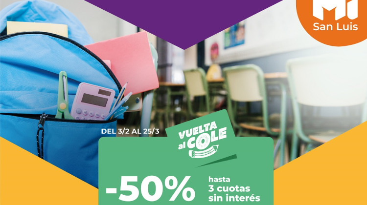 “Vuelta al Cole”: una nueva promo con importantes descuentos para comprar artículos escolares