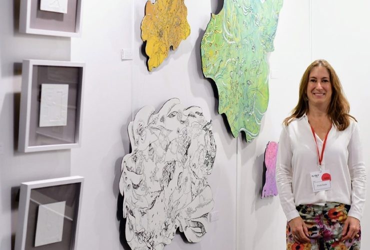 La artista Paula Nader expone en el Hito del Bicentenario