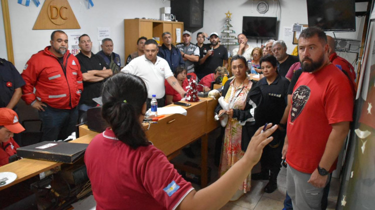 Un fuerte temporal azotó la ciudad de Villa Mercedes