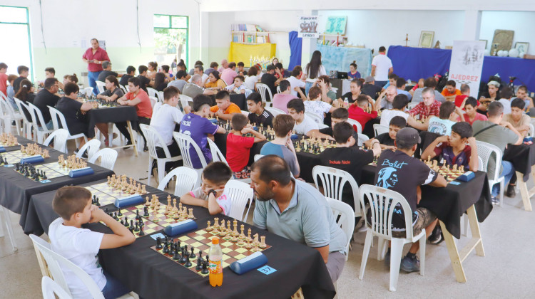 Jugadores de todo el país compitieron en el 7° Torneo de Ajedrez “El Caldén”