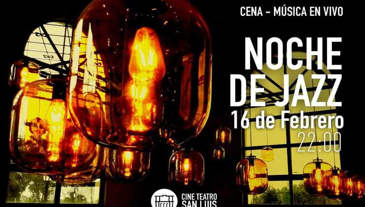 Noche de jazz en el Cine Teatro San Luis