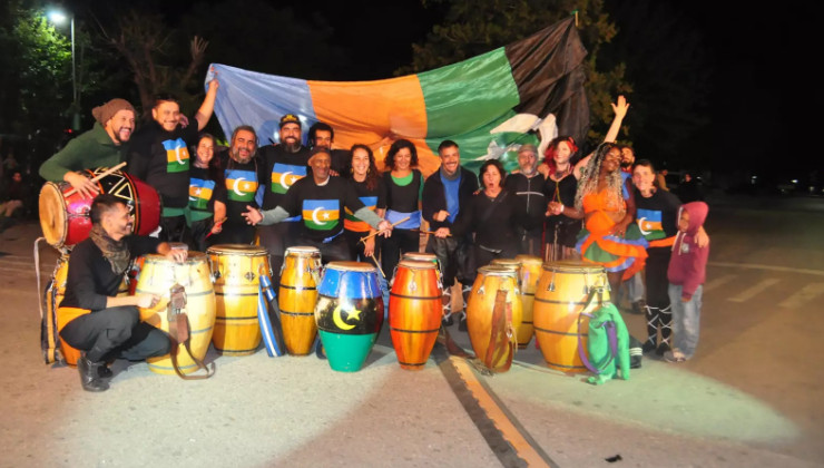 Lujarana Candombe recorre San Luis con la esencia del ritmo uruguayo