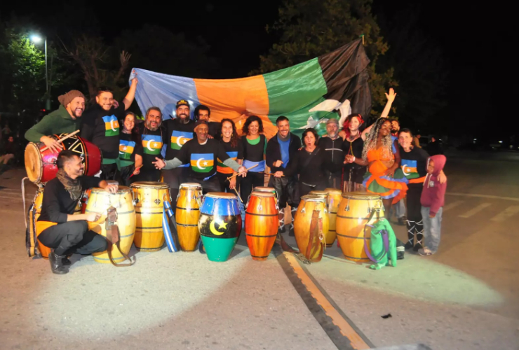 Lujarana Candombe recorre San Luis con la esencia del ritmo uruguayo
