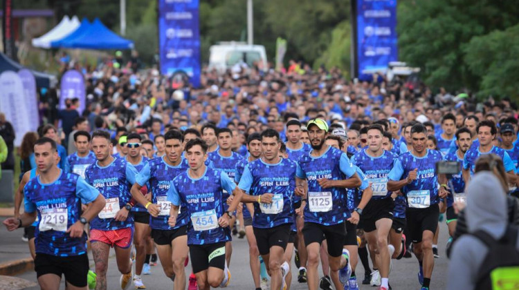 La 3° Media Maratón “Provincia de San Luis” será el 26 de marzo