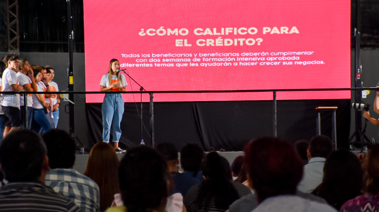 Luminar presentó su línea de créditos para emprendedores 