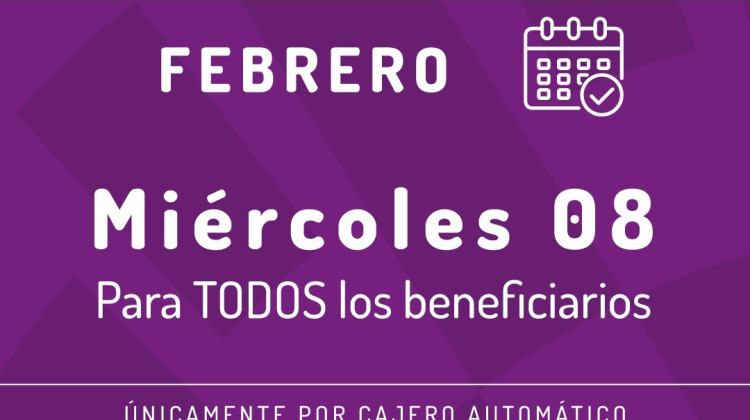 Este miércoles cobrarán los beneficiarios de Inclusión