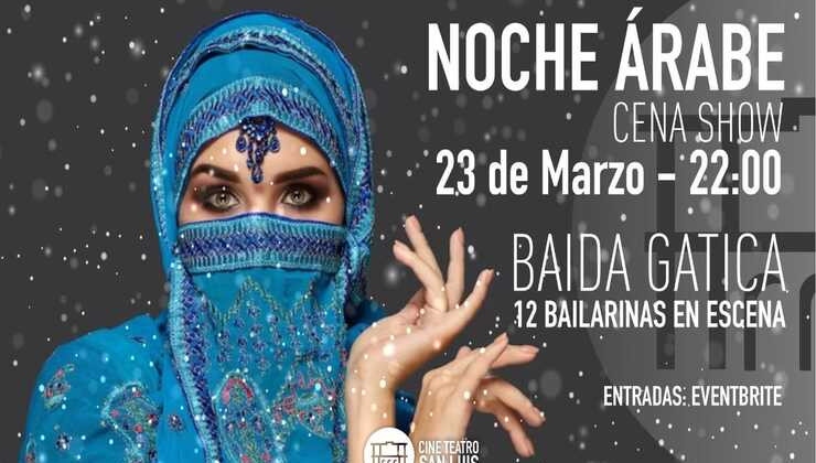 Llega una “Noche árabe” al Cine Teatro San Luis