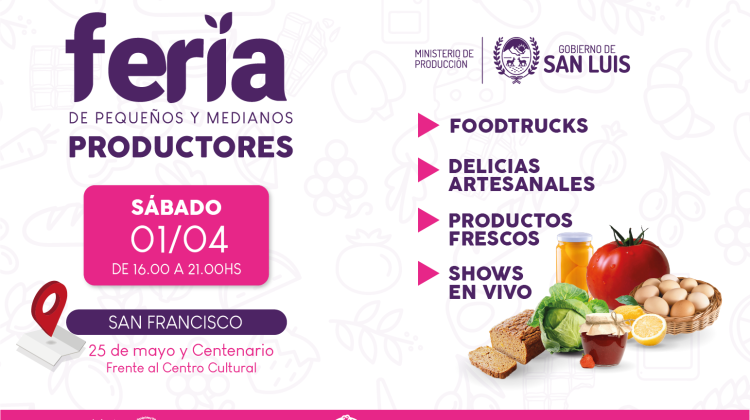 San Francisco recibirá a “La Feria en tu Pueblo”