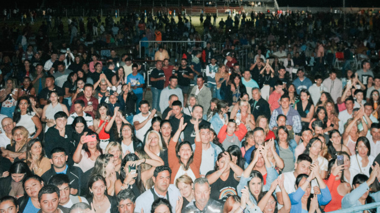 San Martín vivió la primera noche del 34º Festival del Cerro Blanco