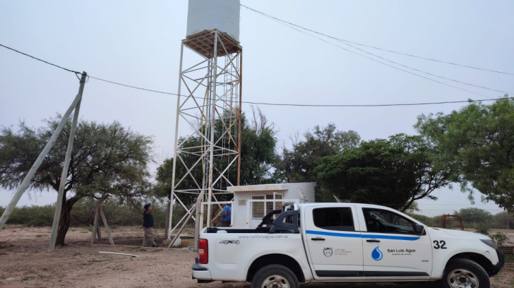 San Luis Agua realizó trabajos de reparación y mantenimiento en las plantas cloradoras del acueducto Nogolí