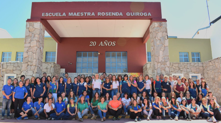 La primera escuela de La Punta, la EPA Nº 1 “Maestra Rosenda Quiroga” cumple su 20° aniversario