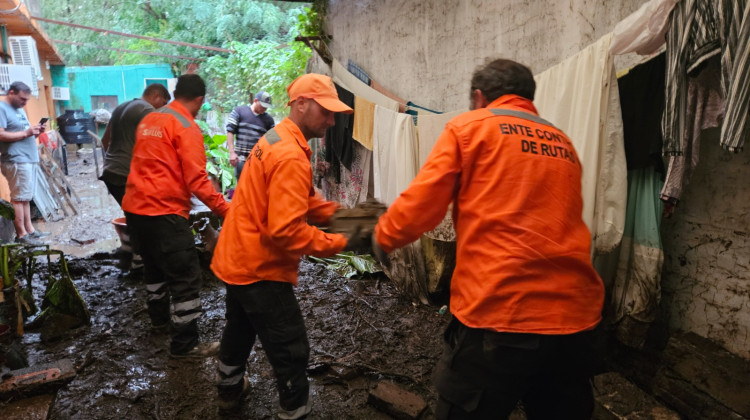 Continúa el trabajo en toda la Costa de los Comechingones para ayudar a las familias afectadas