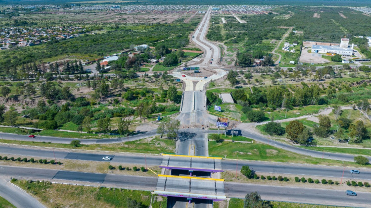 La obra para la extensión de la avenida Lafinur está en su etapa final